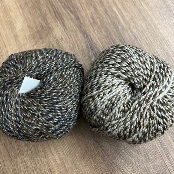 Linie 144 Gala 100% Wool Yarn Bundle Brown Tweed (2) - Picture 8 of 9